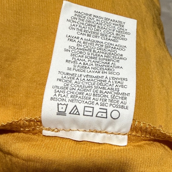 CAbi Mustard Yellow Sleeveless Blouse - Picture 6 of 6